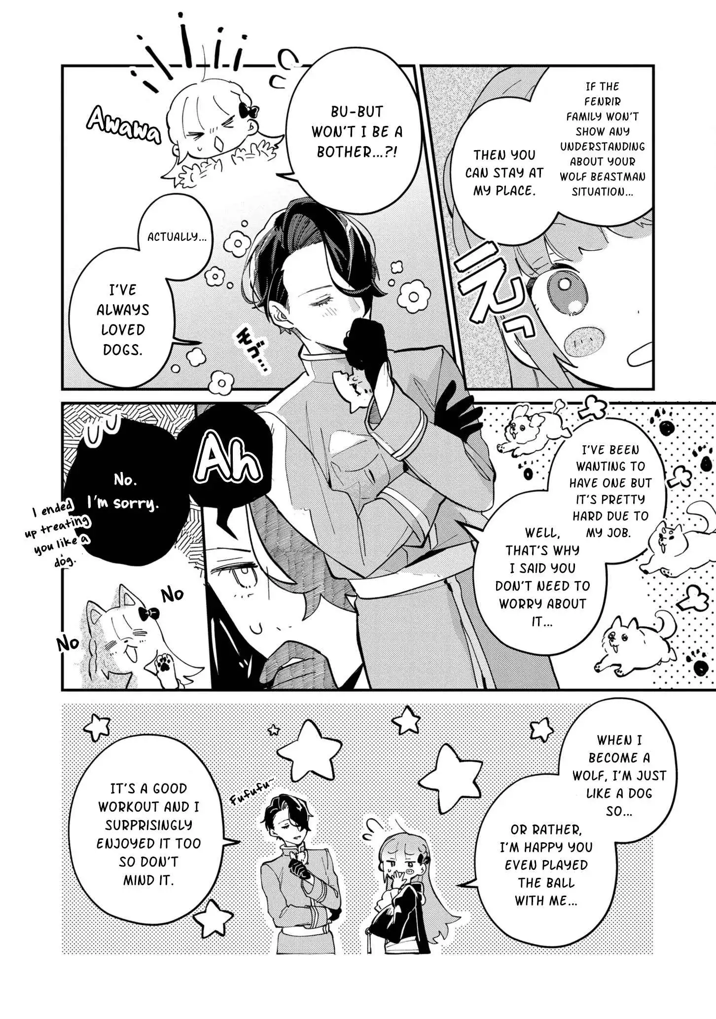 The Fenrir's Knight Unparalleled Fluffy Circumstances ~My New Boss is a Dog~ Chapter 3.2 1